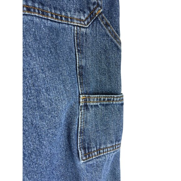 VTG 2000's Distressed Skater Carpenter Faded Glory Denim Jeans, Men's 42 Waist - Picture 9 of 12